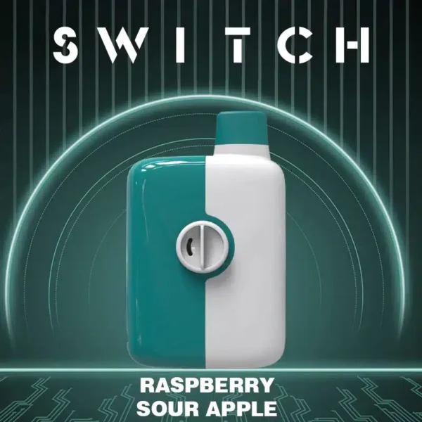 Buy Raspberry Sour Apple Mr Fog Switch 5500 Puffs