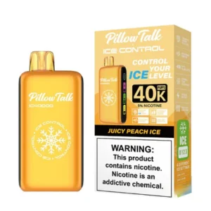 Buy Juicy Peach Ice Pillow Talk Ice Control 40K Puffs