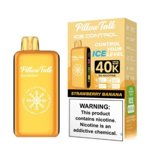 Buy Strawberry Banana Pillow Talk Ice Control 40K Puffs