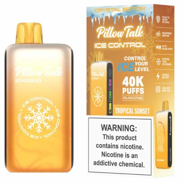 Buy Tropical Sunset Pillow Talk Ice Control 40K Puffs