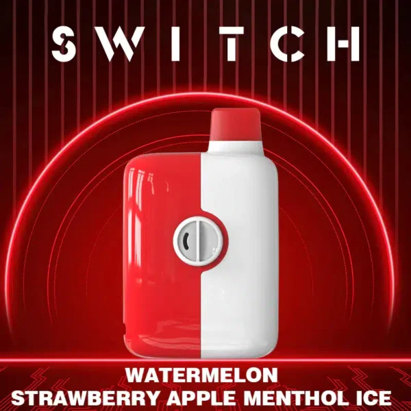 Buy Watermelon Strawberry Apple Menthol Ice Mr. Fog Switch 5500