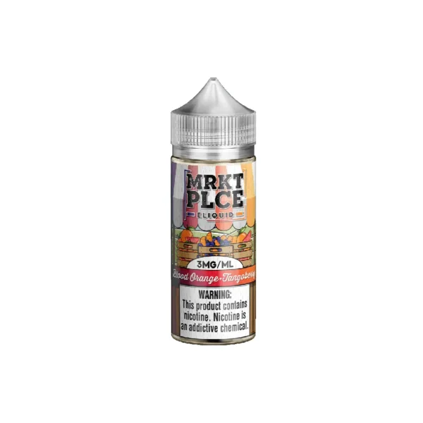Blood Orange Tangoberry - MRKT PLCE - Freebase E Liquid - 100ML