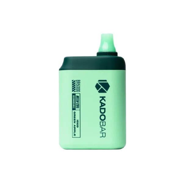 Iced Green Apple - Kado Bar - BR5000 Puffs – Disposable Vape
