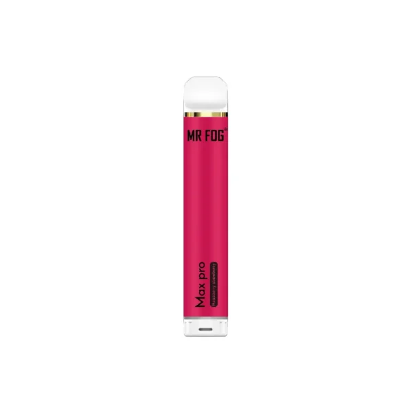 Rasperry Strawberry - Mr Fog - Max Pro 2000 Puffs - Disposable Vape