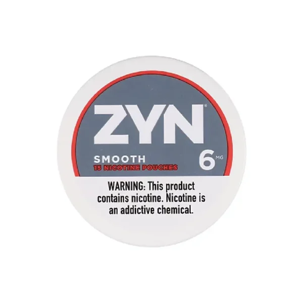 Smooth - ZYN - Nicotine Pouche - 15 Pouches