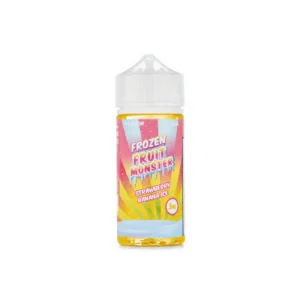 Strawberry Banana Ice - (Iced) - Frozen Fruit Monster - Freebase E Liquid - 100ML