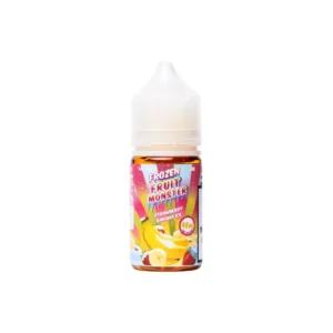 Strawberry Banana Ice - (Iced) - Frozen Fruit Monster - Salt E Liquid - 30ML