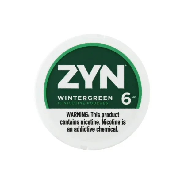Wintergreen - ZYN - Nicotine Pouche - 15 Pouches